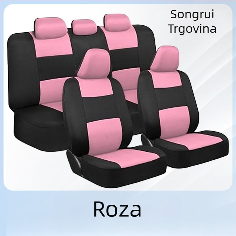 Set navlaka za auto sjedala – tkanina, univerzalna prilagodba, marka ST, težina 0,65 kg, mogućnost prilagodbe