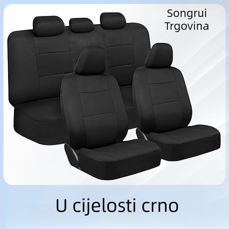 Set navlaka za auto sjedala – tkanina, univerzalna prilagodba, marka ST, težina 0,65 kg, mogućnost prilagodbe