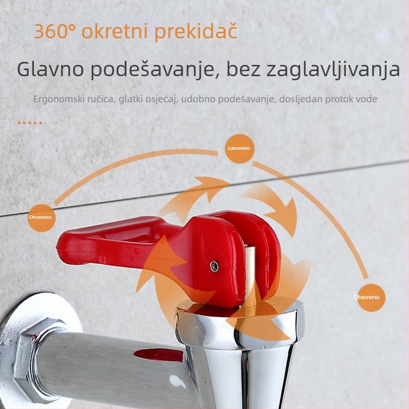 Komercijalni električni vodovodni čep za toplu vodu s izoliranim spremnikom, konstrukcija od bakra, nehrđajućeg čelika i aluminija, model 2492304, nehrđajući ventil, upravljanje ključem, spoj s jednim priključkom