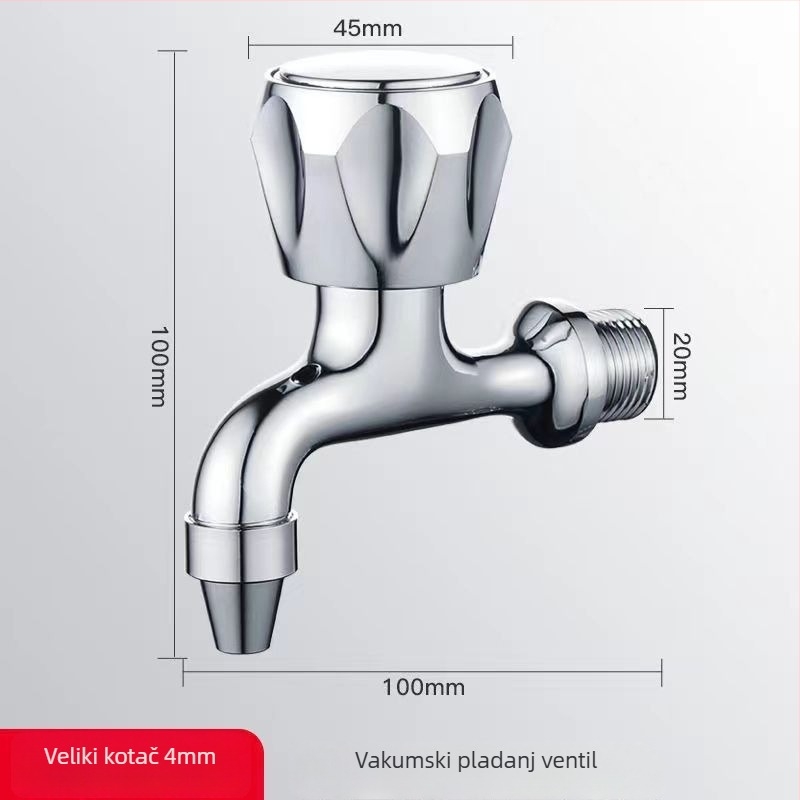 Komercijalni električni vodovodni čep za toplu vodu s izoliranim spremnikom, konstrukcija od bakra, nehrđajućeg čelika i aluminija, model 2492304, nehrđajući ventil, upravljanje ključem, spoj s jednim priključkom