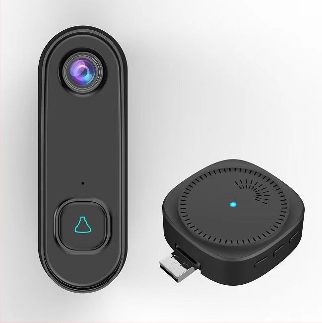 Video zvono za vrata DDV-207 s WiFi cloud pohranom, napajanje 24V AC/DC, opcijski zvuk zvona, za kućnu i poslovnu uporabu