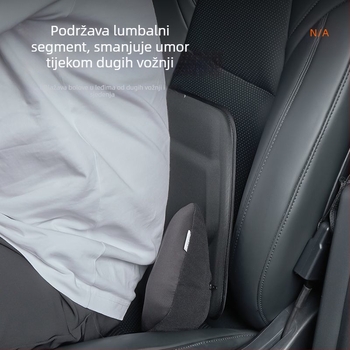 Gel potpora za leđa s jastukom za glavu u automobilu, BYD kompatibilan, ljetna upotreba, crtani stil