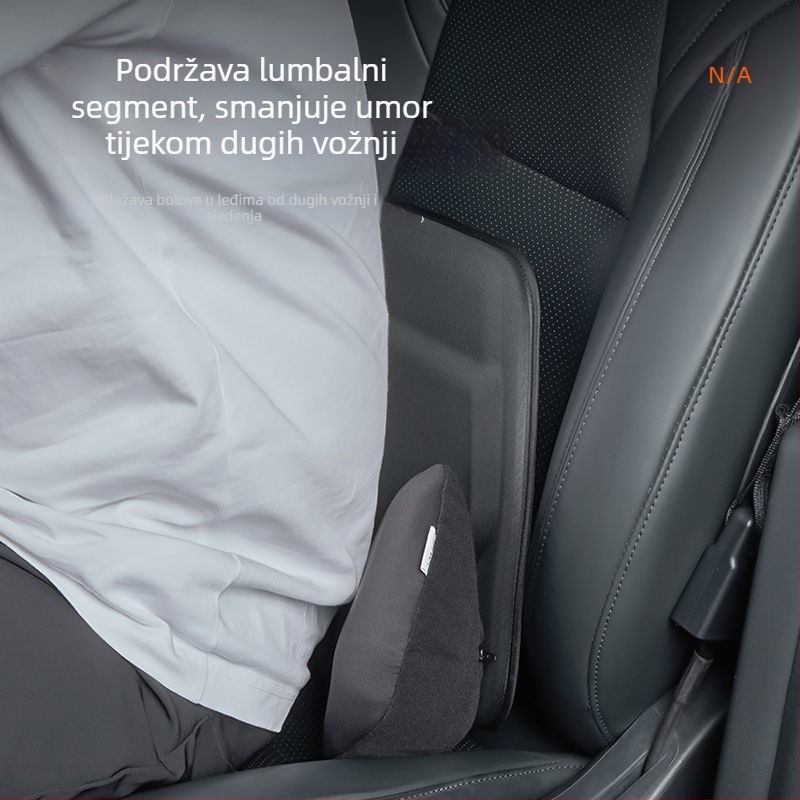 Gel potpora za leđa s jastukom za glavu u automobilu, BYD kompatibilan, ljetna upotreba, crtani stil