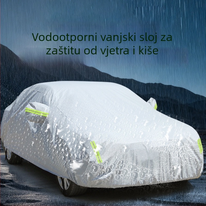 Kang Ao PEVA navlaka za auto 2 – prilagodljiva, pogodna za SUV, sedan, pickup i komercijalna vozila
