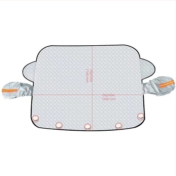 Zimska navlaka za prednje staklo automobila, debeli dizajn, magnetsko pričvršćivanje, univerzalna primjena