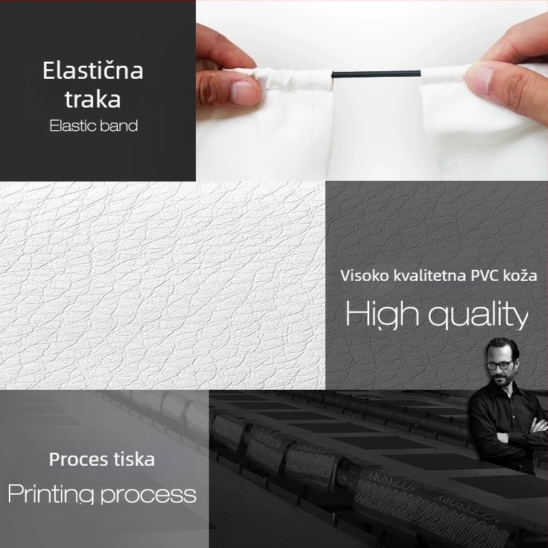 Poklop za rezervnu gumu, PVC imitacijska koža, model 225/65R17, marka Shengde