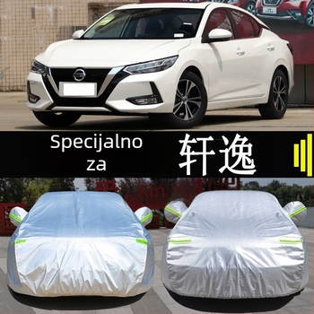 Puxiang auto pokrov od pamuk-velur za Xuanyi – potpuno pokriće, otporan na kišu, zaštita od sunca, toplinska izolacija