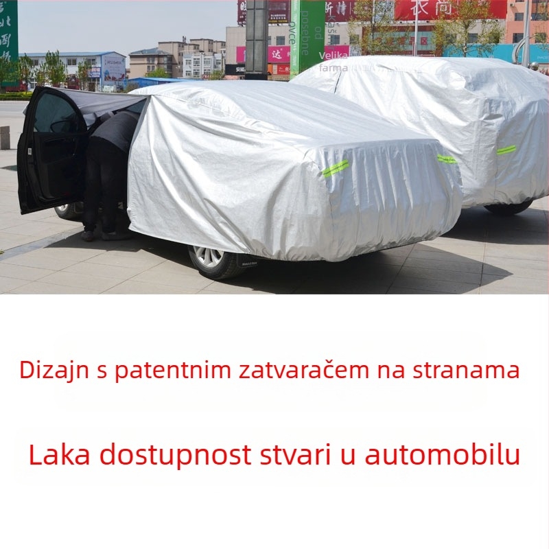 Puxiang auto pokrov od pamuk-velur za Xuanyi – potpuno pokriće, otporan na kišu, zaštita od sunca, toplinska izolacija