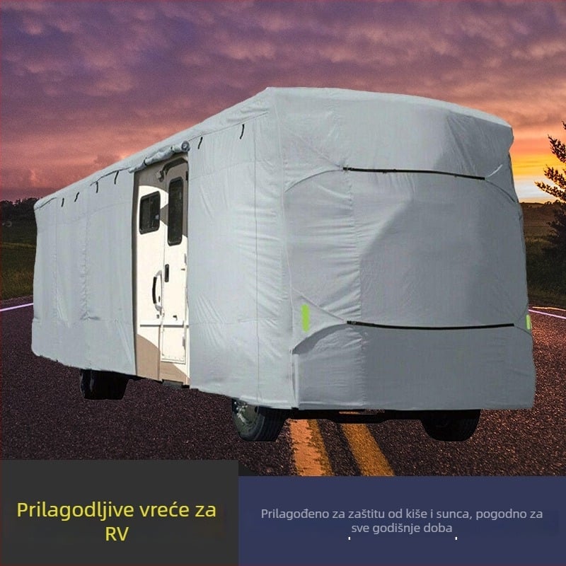 Navlaka za RV automobil, trostruki sloj netkanog materijala, vodootporna i UV zaštita, težina 6,3 kg, mogućnost prilagodbe