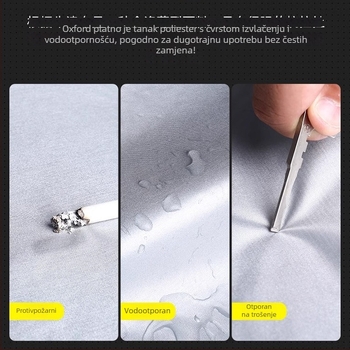 Poklop za električno vozilo – zaštita od sunca i kiše, aluminijski film, marka Excellent, prilagodljivo, opća kompatibilnost