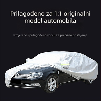 Auto pokrov od aluminijskog filma, prilagodljiv, brend Song Lin Sen