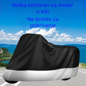 Pokrov za motocikl | Materijal: aluminijska folija; Prilagodba dostupna; Pogodno za motocikle, planinske bicikle i električni bicikl
