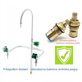 LX6778 Laboratorijsko jezgro ventila – bakar, 90° okret, maksimalna temperatura 90°C