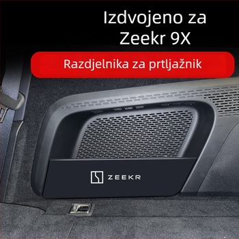 Zeekr 9X dijeljivi panel za prtljažnik, sklopivi platneni pregradni panel za pohranu, prilagodba i ispis logotipa