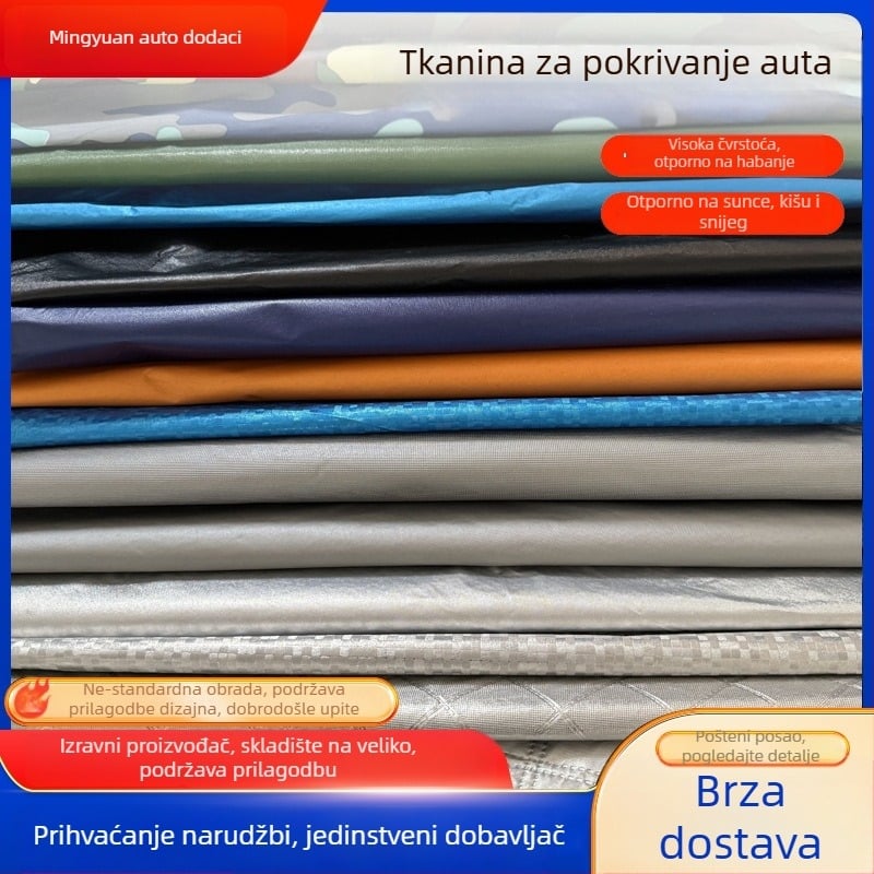 Tkanina navlake za automobil – materijal: Silk polyester; prilagodba dostupna; opći modeli