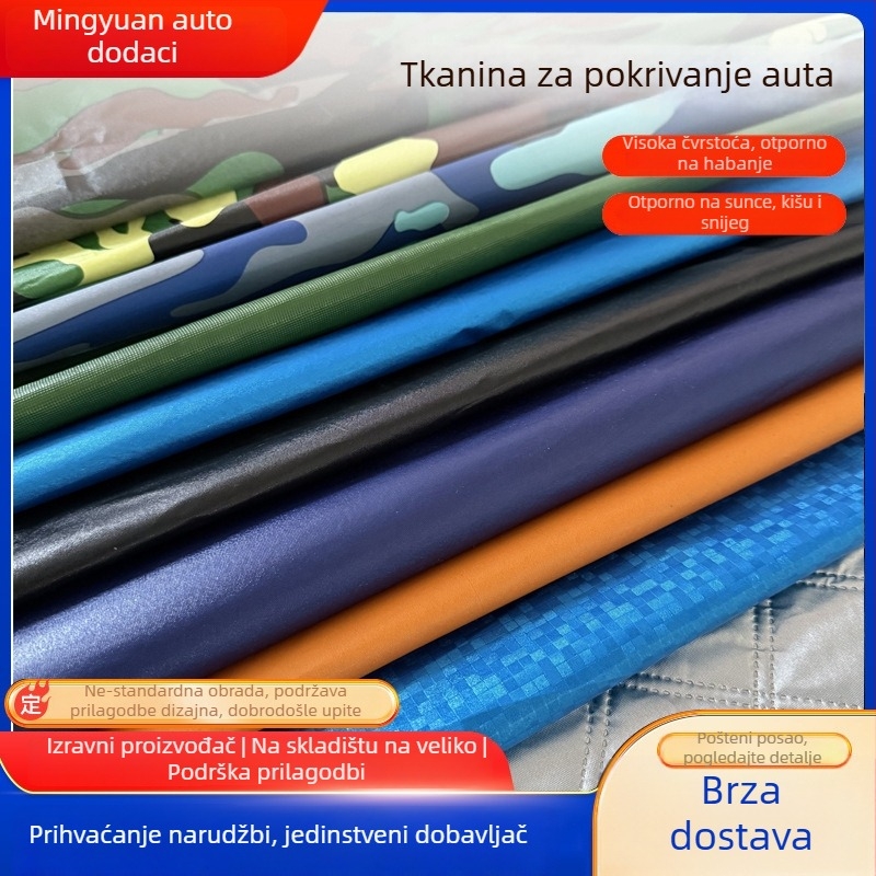 Tkanina navlake za automobil – materijal: Silk polyester; prilagodba dostupna; opći modeli