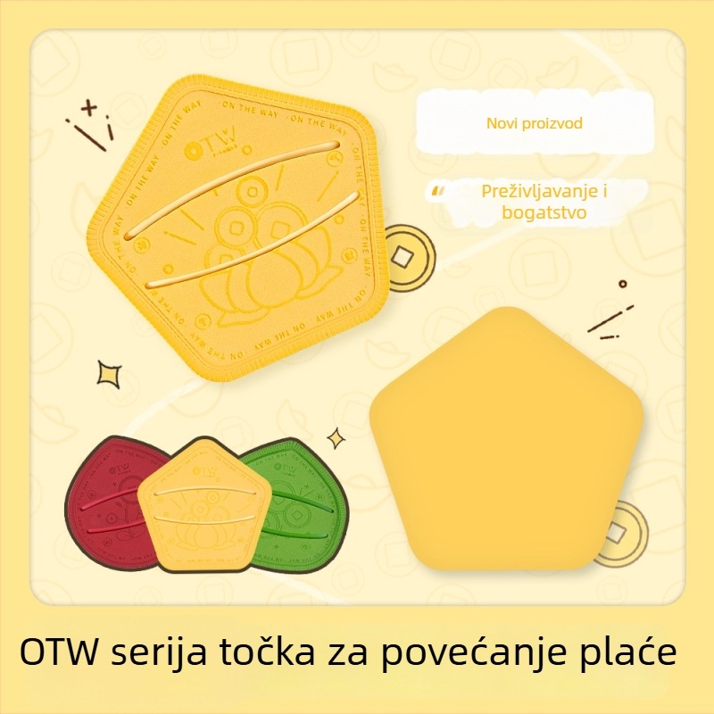 otw Puder puff za suhi i mokri puder – izuzetno mekan PU bez lateksa, kapljastog i nepravilnog oblika, 1 paket