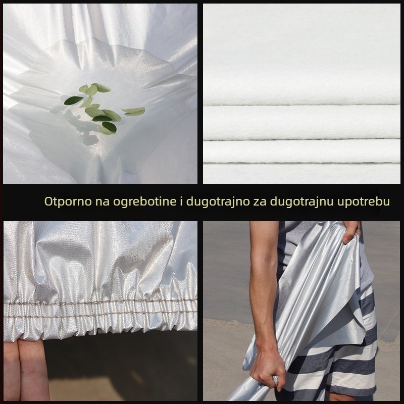 Lin muxue Univerzalni pokrov za auto - materijal lint, prilagodljiv, kompatibilan sa svim VW modelima