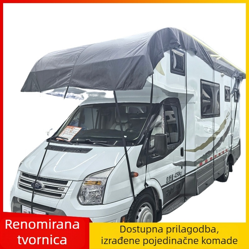 Krovni pokrov RV – vodootporno platno, polupokriven za kamp-prikolicu