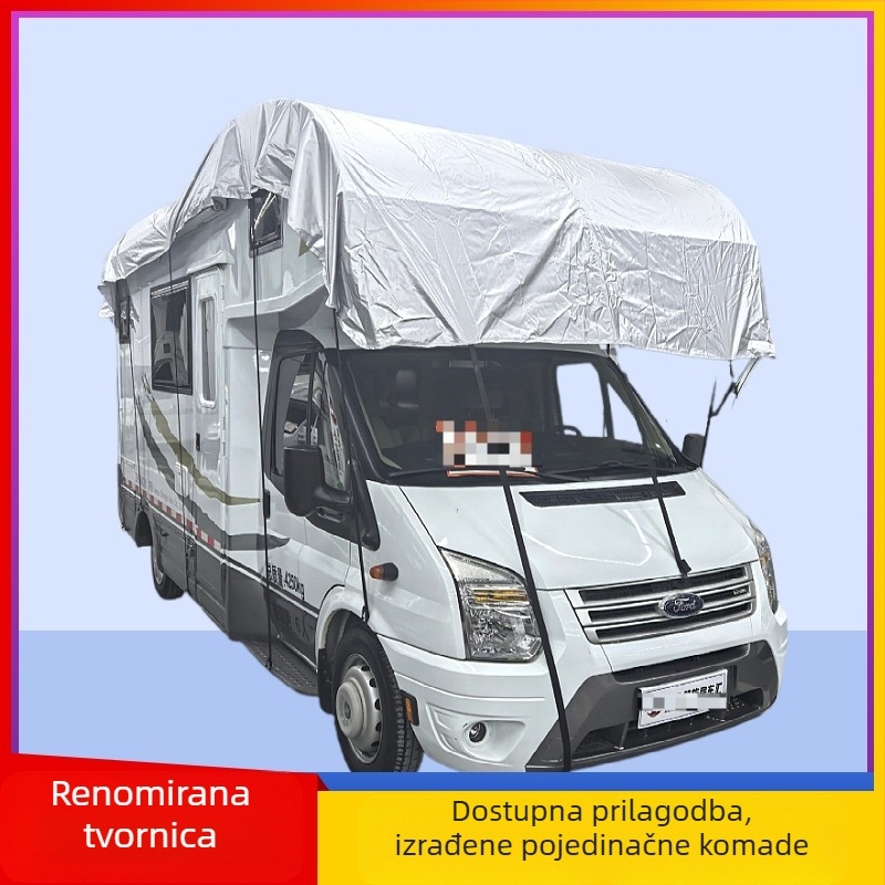 Krovni pokrov RV – vodootporno platno, polupokriven za kamp-prikolicu