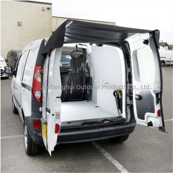 SHIMAUTO Oxford platneni vodootporni pokrov za RV zadnja barn door awning; najlon + PVC premaz; 400 g; prilagodljivo procesiranje