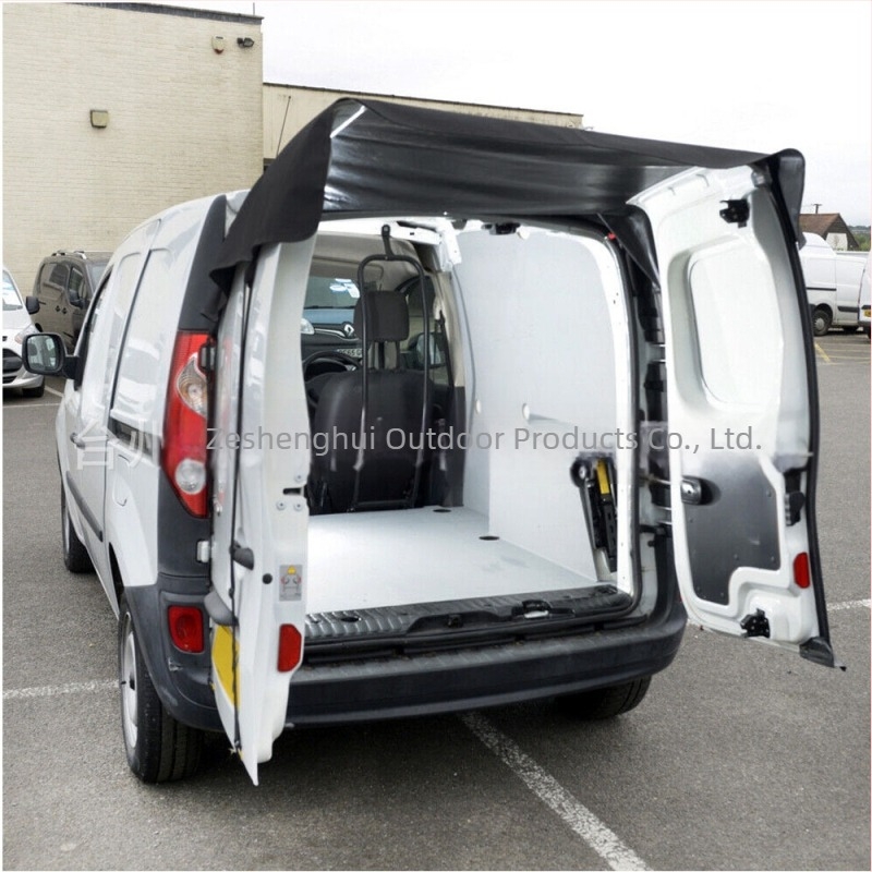 SHIMAUTO Oxford platneni vodootporni pokrov za RV zadnja barn door awning; najlon + PVC premaz; 400 g; prilagodljivo procesiranje