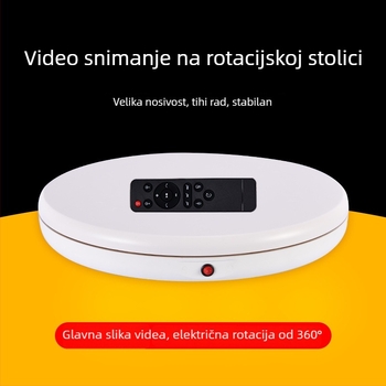 Fotografska rotirajuća ploča 4545A, tijelo ABS+PC, daljinsko upravljanje brzinom, nosivost 100 kg, masa 2,7 kg