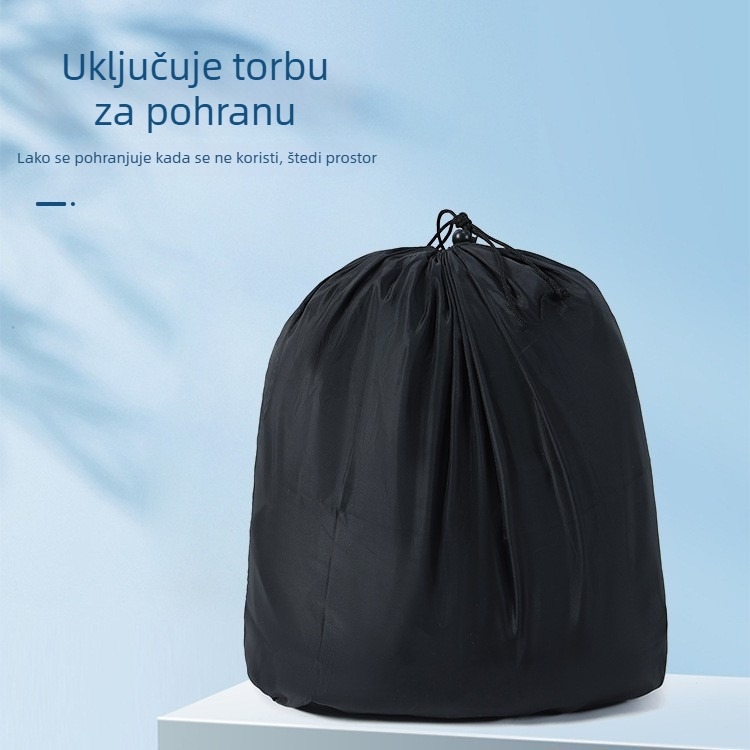 Pokrov za automobil od debelog pamukastog baršuna; vodootporan; otporan na sunce; prašinu; snijeg; potpuno pokrivanje vozila; prilagodljivo