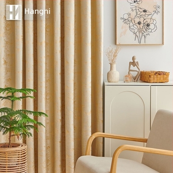 Baršunaste zavjese s brončanim otiskom i poluotamnjenjem 40-70% | Poliester