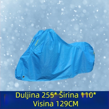 Pokrov za električne bicikle i motocikle s aluminijskim filmom – zaštita od sunca, toplinska izolacija, otpornost na prašinu; univerzalna primjena, težina 0.75 kg, prilagodba, licenca privatne marke