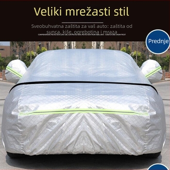 Univerzalna navlaka za automobil od pamuk velura, podrška pri montaži