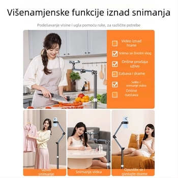 Stativ za nadzvučno snimanje, metalna konstrukcija; nosivost 2–5 kg; promjer cijevi 28/25/23 mm; 3 odjeljka; težina 2.8 kg