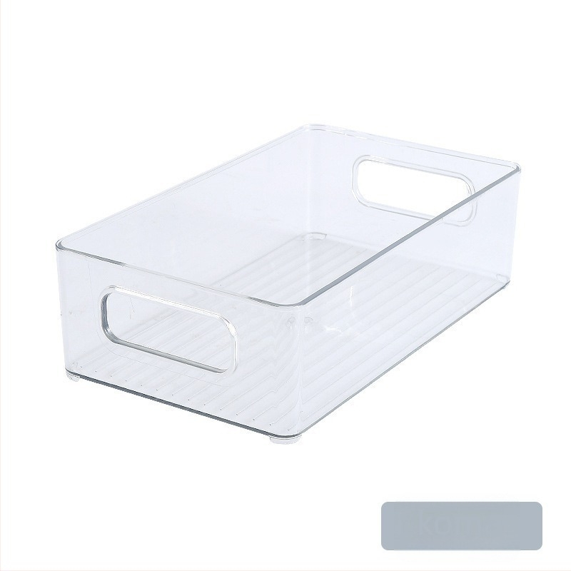 Kutija za ladicu – otvoreni plastični organizator, 2L, PET materijal (80–99% nov), japanski stil, za stolni prostor/studentski dom kozmetika i sitnice