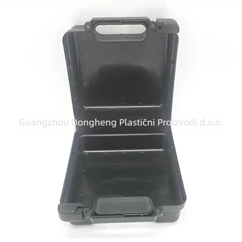 PP plastična kutija za alate s unutarnjom EVA oblogom Pearl cotton EVA, injekcijsko brizganje, debljina zida 2,5 mm, nosivost 10 kg