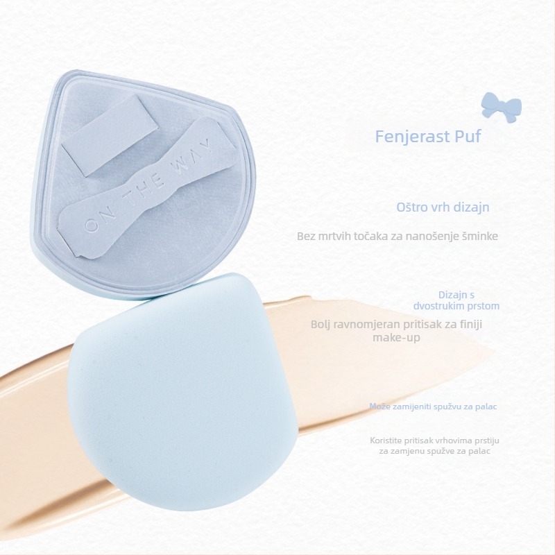 OTW puder puff, hidrofilni poliuretan, kapljastog oblika, šifra proizvoda T0357/T0359, 1 paket