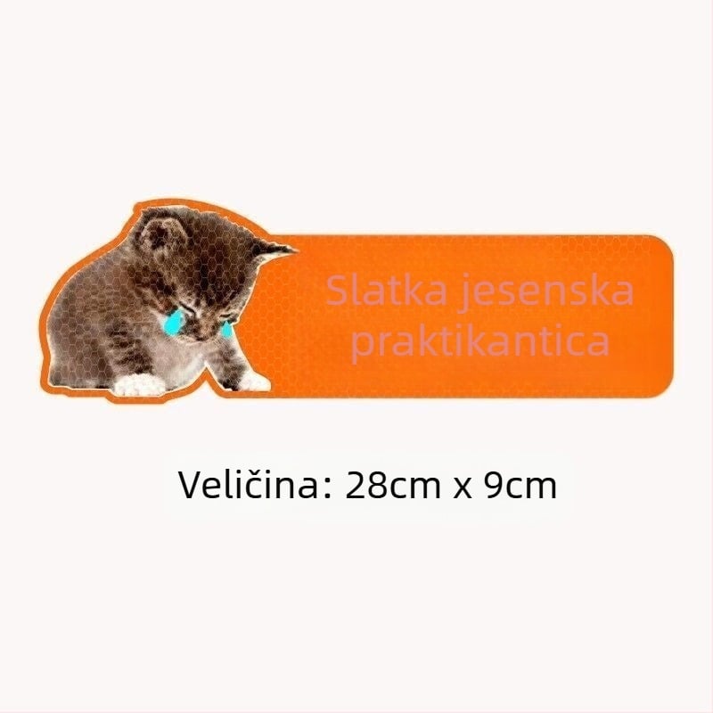 Naljepnice za karoseriju automobila s tekstnim uzorkom, plastični materijal, ugradnja vakuumskom čašicom, marka Extremely Sharp