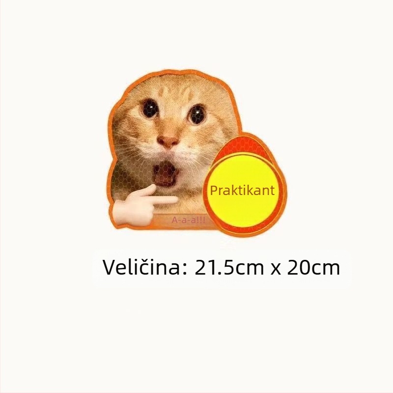 Naljepnice za karoseriju automobila s tekstnim uzorkom, plastični materijal, ugradnja vakuumskom čašicom, marka Extremely Sharp