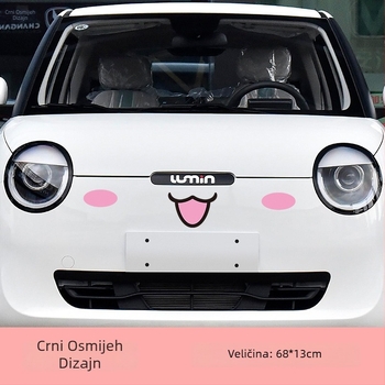 Naljepnice za karoseriju automobila – samoljepljive, prilagodljive, uzorak ogrebotina, za četverokotačna električna vozila