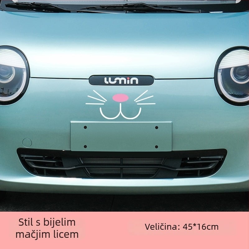 Naljepnice za karoseriju automobila – samoljepljive, prilagodljive, uzorak ogrebotina, za četverokotačna električna vozila