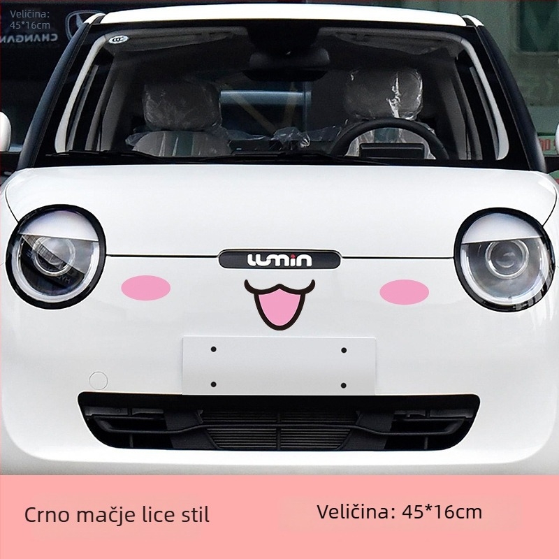 Naljepnice za karoseriju automobila – samoljepljive, prilagodljive, uzorak ogrebotina, za četverokotačna električna vozila
