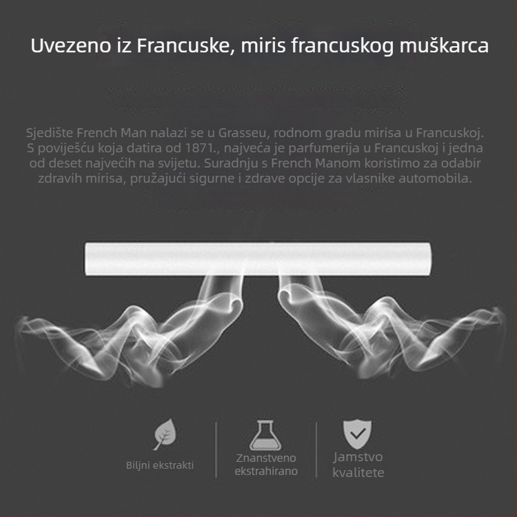 Držač aromaterapije za zrak u automobilu - aluminijska legura, limun miris, cvjetno-drveni miris, 25 g, klip za izdušni otvor