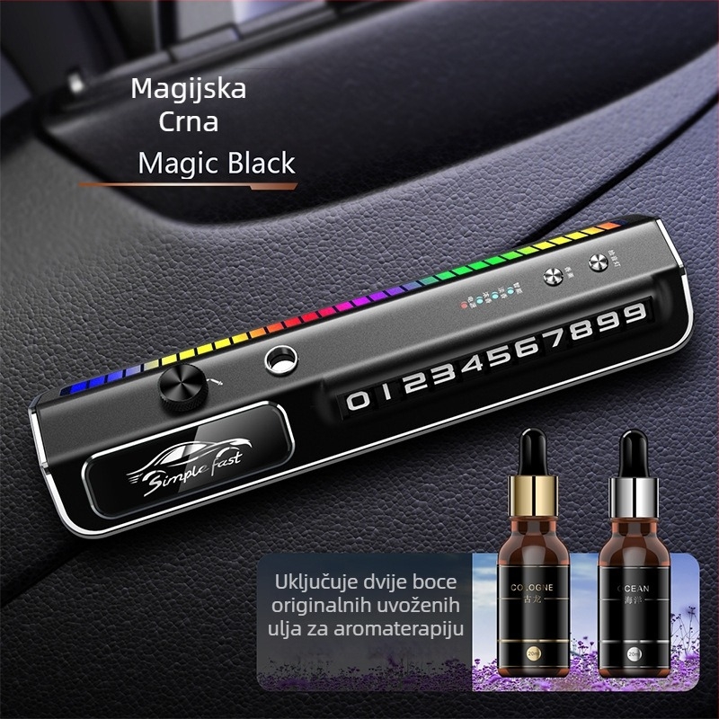 Automobilski miris s metalnim držačem, pričvršćen na otvor za zrak, Frezija miris, 10–20 ml