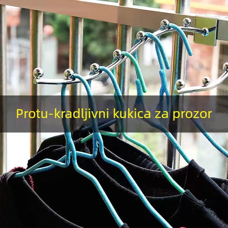 Željezna obična kuka – kuka za odlaganje odjeće uz krevet s policom za skladištenje, jednostruka kuka, moderni minimalistički stil