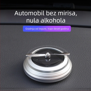 Držač automobilske parfeme, metalno-plastični, oceanski miris, isparavanje 61–90 dana, za postavljanje na sjedalo