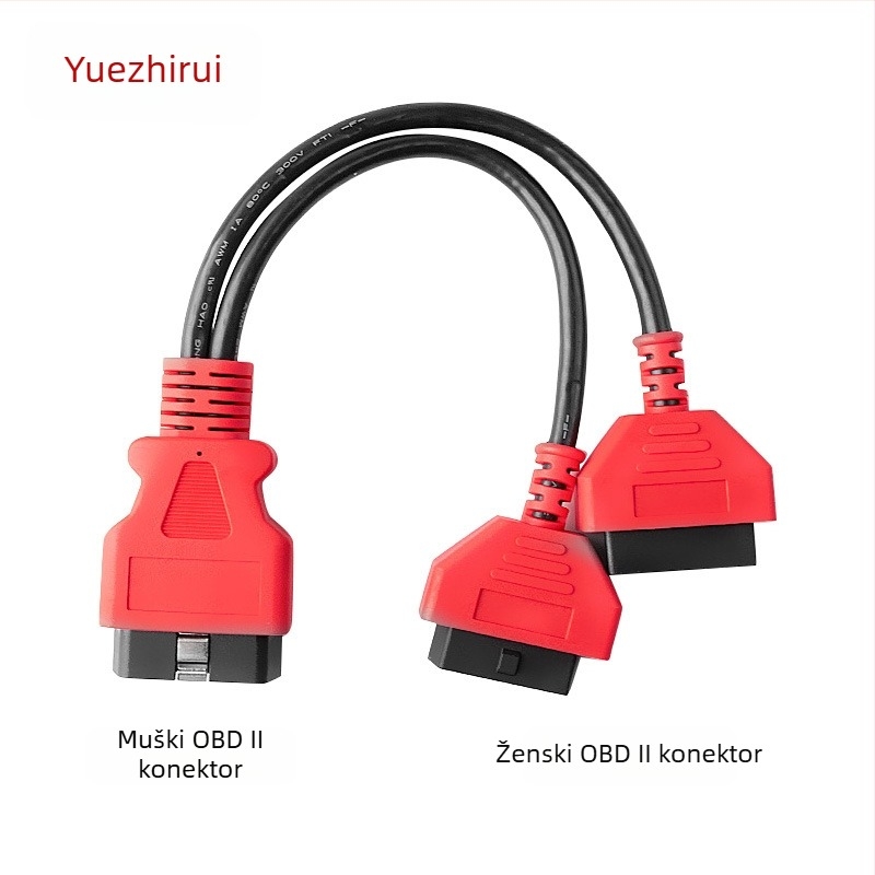 OBD2 kabel – adapter One-to-Two, proširenje OBD, model Obd2 cable, detektor automobilskog računala, prilagodljiv, bez uvoza