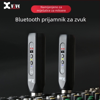 Xvive P3 bežični audio prijemnik za mikser i elektroničke klavijature, Bluetooth 5.3