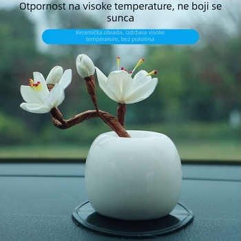 Keramički aromaterapijski ukras za unutrašnjost automobila, moderan stil, voćni izgled