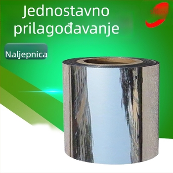Samoljepljiva reflektirajuća traka od PET filma, TLS model, poliesterska podloga, visoka čvrstoća, temperaturna otpornost od -10°C do 100°C