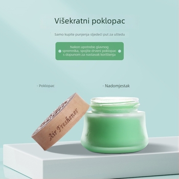 Čvrsti parfem za auto za unutarnju upotrebu – dugotrajni miris, osvježivač zraka, dekorativna aromaterapija