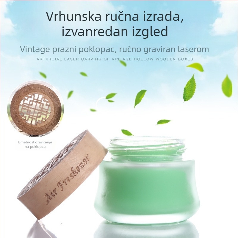 Čvrsti parfem za auto za unutarnju upotrebu – dugotrajni miris, osvježivač zraka, dekorativna aromaterapija